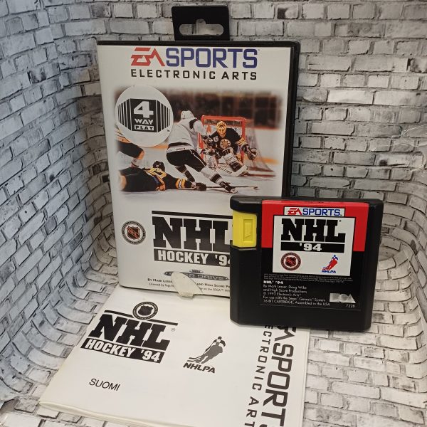 NHL Hockey 94 käytetty (Mega Drive) CIB