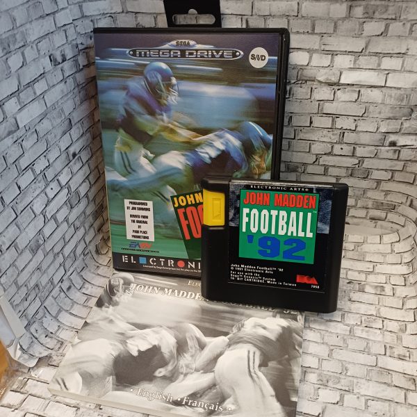 John Madden Football 92 käytetty (Mega Drive) CIB