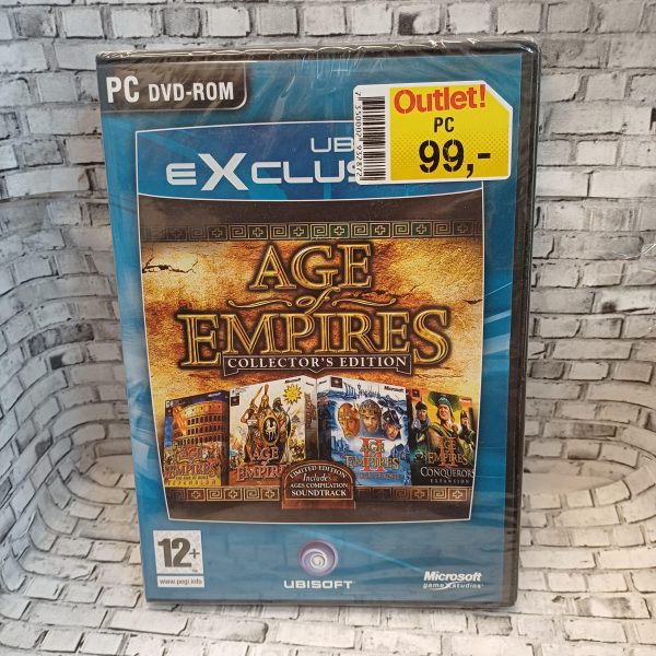 Age of Empires Collector's Edition Ubisoft Exclusive (PC) NIB