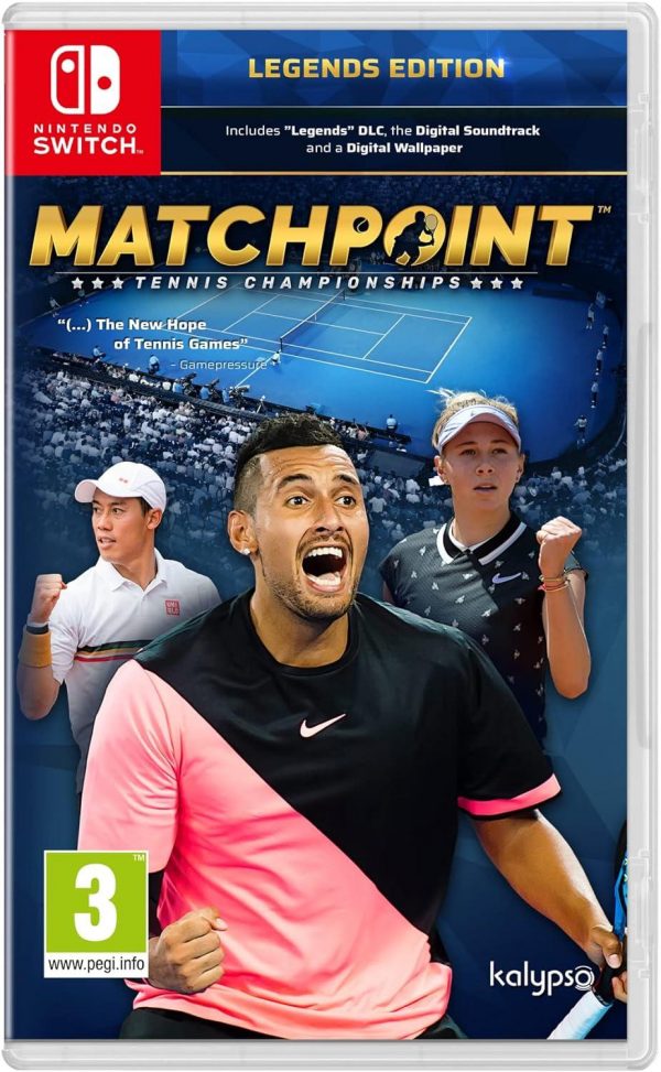 Matchpoint: Tennis Championships Legends Edition käytetty (Switch)