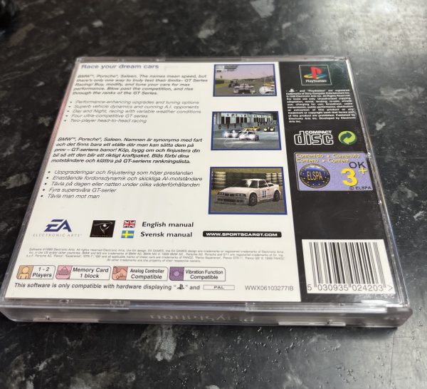 Sports Car GT käytetty (PS1) CIB - Image 3