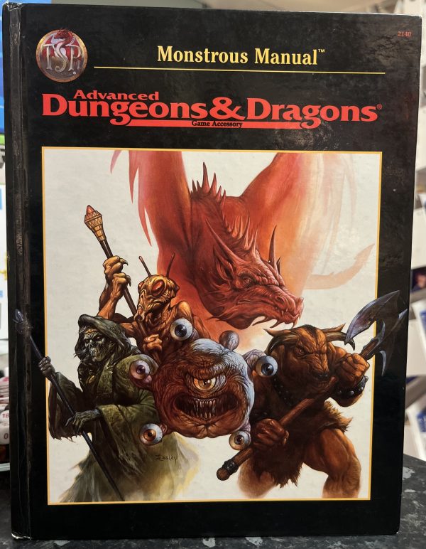 AD&D 2nd Edition Monstrous Manual käytetty (Kirja)
