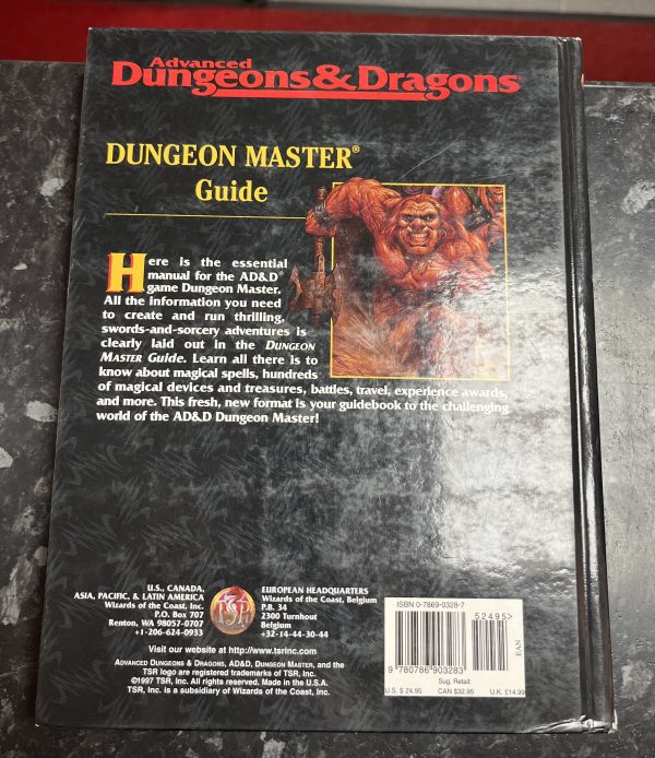 AD&D 2nd Edition Dungeon Master Guide käytetty (Kirja) - Image 2