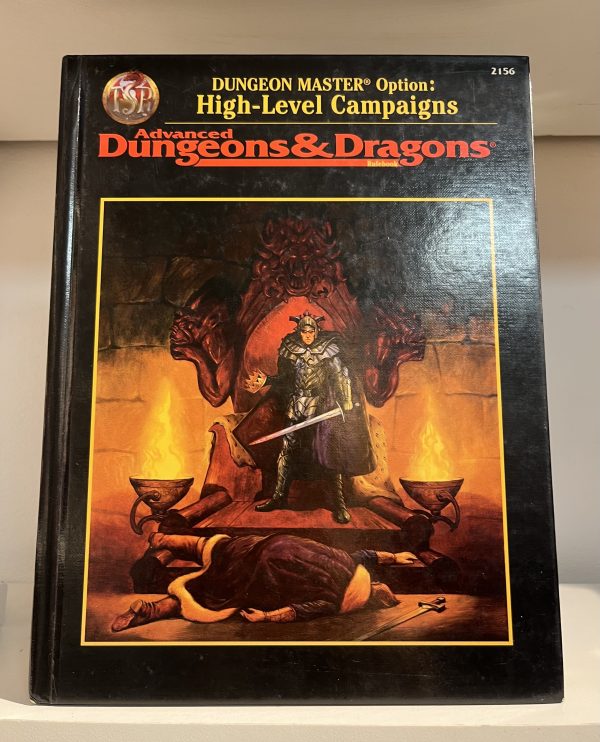 AD&D 2nd Edition Dungeon Master Option: High-Level Campaigns käytetty (Kirja)