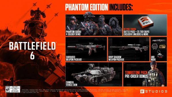 Battlefield 6 Phantom Edition + Ennakkotilaajan edut (PS5) - Image 2