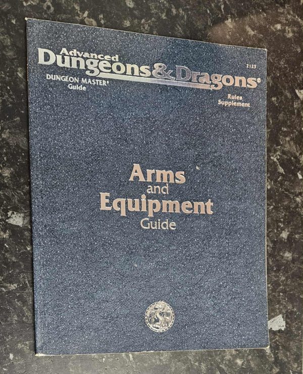 AD&D 2nd Edition Arms & Equipments Guide käytetty (Kirja)