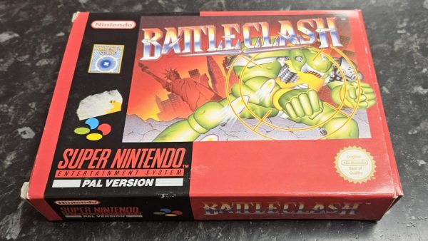 Battle Clash käytetty (SNES) SCN CIB