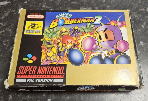 Super Bomberman 2 käytetty (SNES) SCN CIB