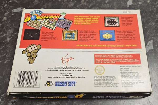 Super Bomberman 2 käytetty (SNES) SCN CIB - Image 2