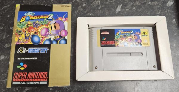 Super Bomberman 2 käytetty (SNES) SCN CIB - Image 3