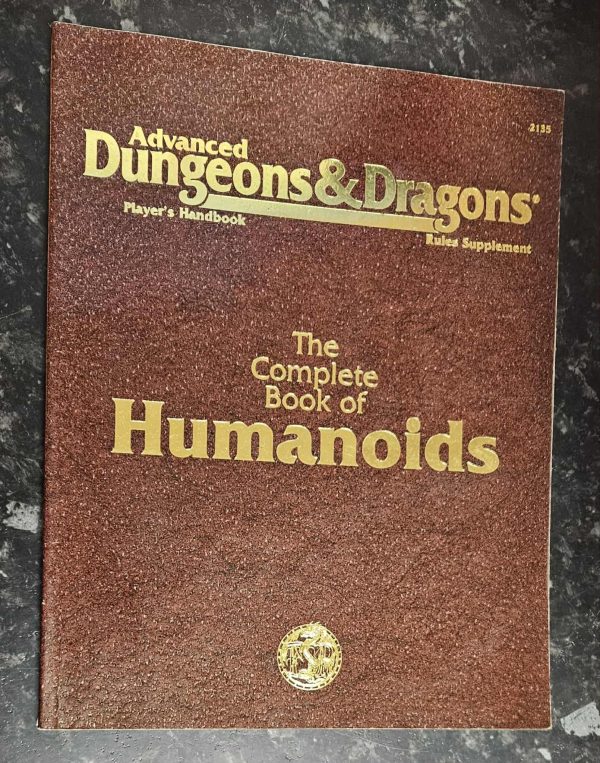 AD&D 2nd Edition The Complete Book of Humanoids käytetty (Kirja)
