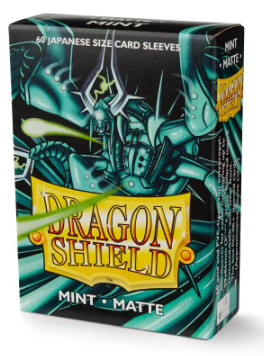 Dragon Shield Japanese Size Mint Matte 60kpl