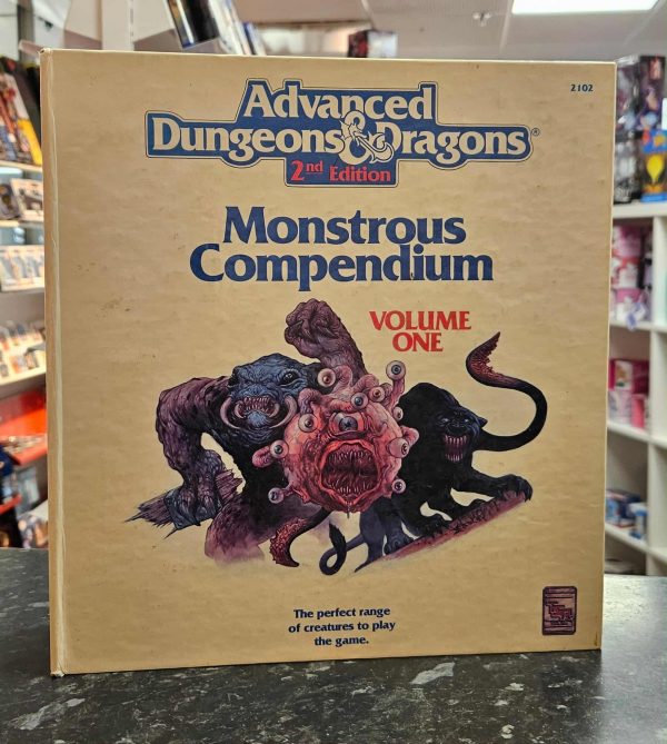 AD&D 2nd Edition Monstrous Compendium Volume One käytetty (Kirja)