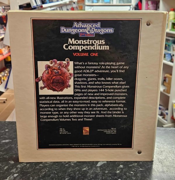 AD&D 2nd Edition Monstrous Compendium Volume One käytetty (Kirja) - Image 2