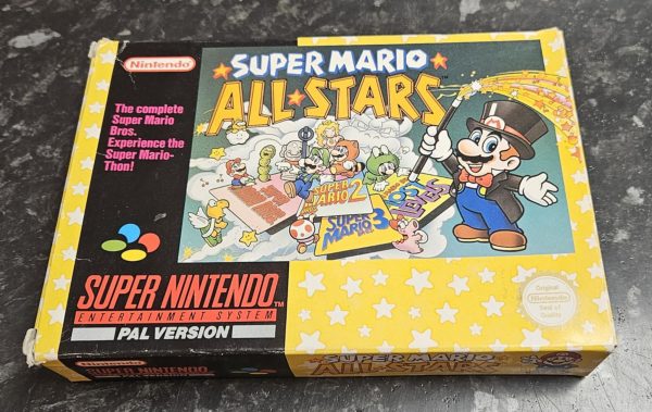 Super Mario All-Stars käytetty (SNES) SCN CIB