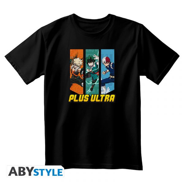 My Hero Academia T-paita "Trio of Heroes" Medium