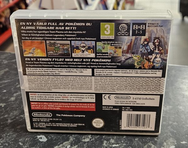 Pokémon Black Version käytetty (DS) CIB - Image 2