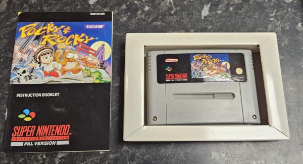 Pocky & Rocky käytetty (SNES) SCN CIB - Image 3