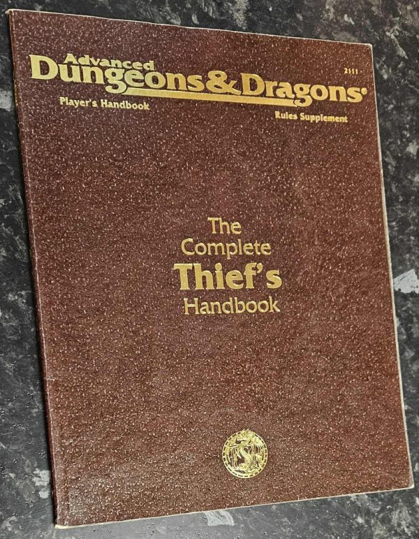 AD&D 2nd Edition The Complete Thief's Handbook käytetty (Kirja)