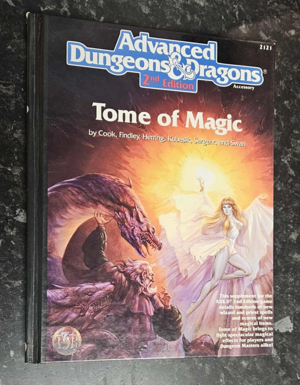 AD&D 2nd Edition Tome of Magic käytetty (Kirja)