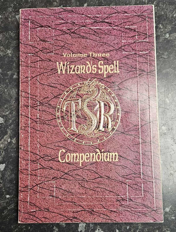 AD&D Wizard's Spell Compendium Volume 3 käytetty (Kirja)