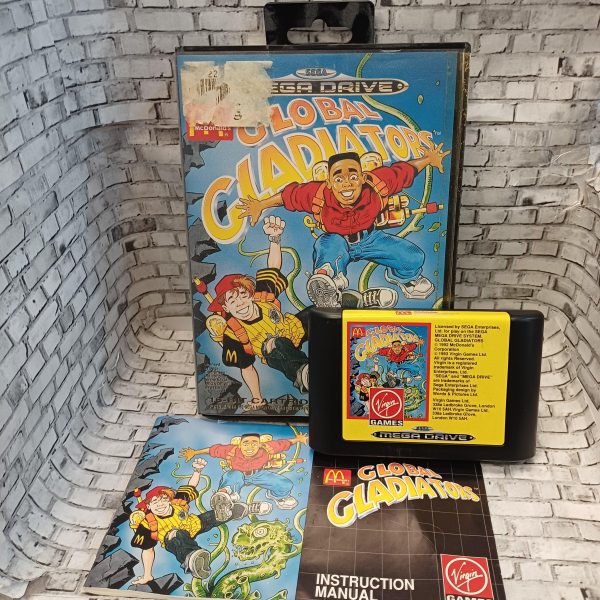 Global Gladiators käytetty (Mega Drive) CIB