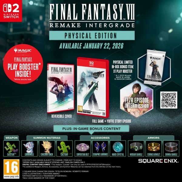Final Fantasy VII Remake Intergrade (Switch2) - Image 2