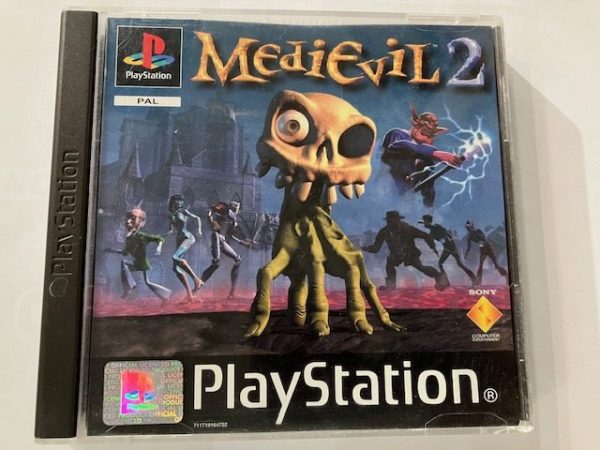 MediEvil 2 käytetty (PS1) Black Label CIB
