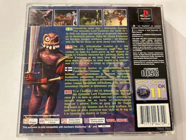 MediEvil 2 käytetty (PS1) Black Label CIB - Image 3