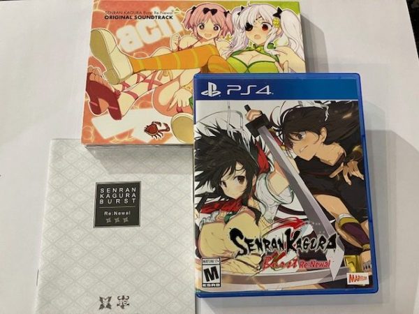 Senran Kagura Burst Re:Newal Tailor Made Limited Edition käytetty (PS4) CIB - Image 3