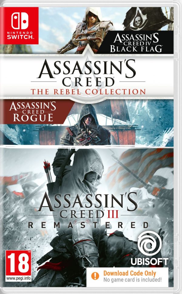 Assassins Creed The Rebel Collection (Switch) Latauskoodi