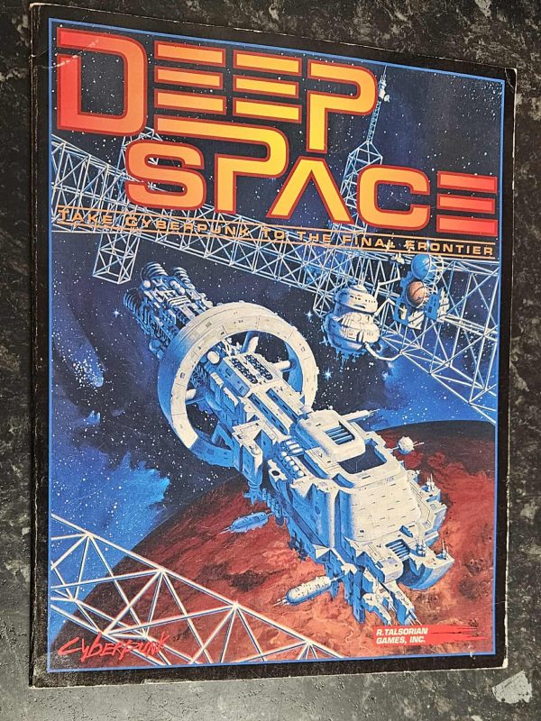 Cyberpunk 2020 Deep Space käytetty (Kirja)