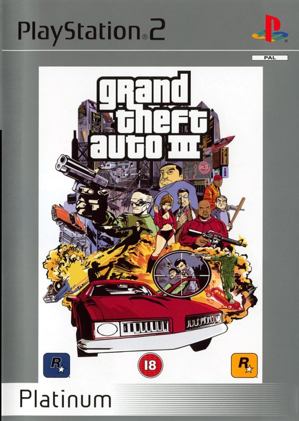 Grand Theft Auto III käytetty (PS2) Platinum CIB