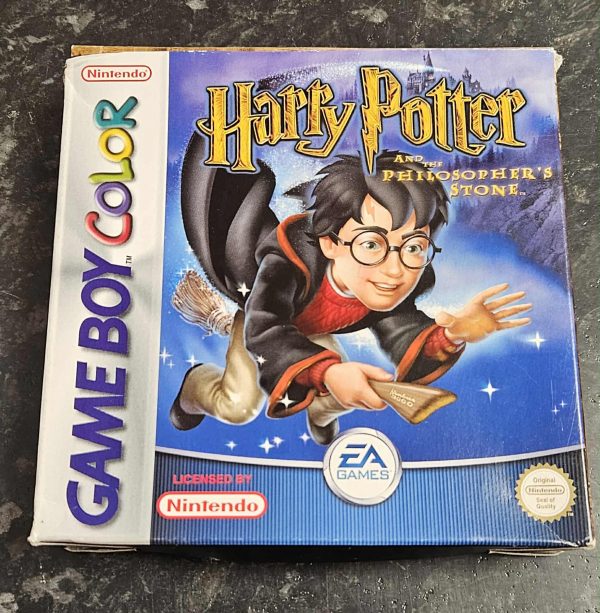Harry Potter and the Philosopher's Stone käytetty (GBC) "CIB"