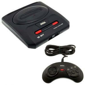 Sega Mega Drive Konsolit ja tarvikkeet