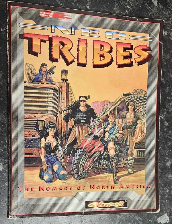 Cyberpunk 2020 Neo Tribes: The Nomads of North America käytetty (Kirja)