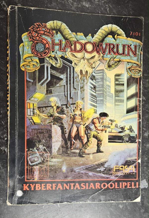 Shadowrun - Kyberfantasiaroolipeli käytetty (Kirja)