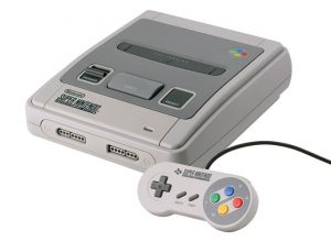 SNES Konsolit ja tarvikkeet