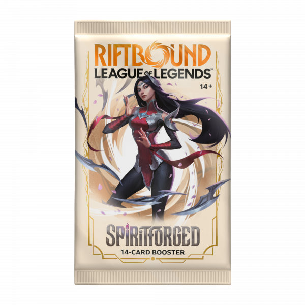 Riftbound League of Legends TCG Spiritforged booster