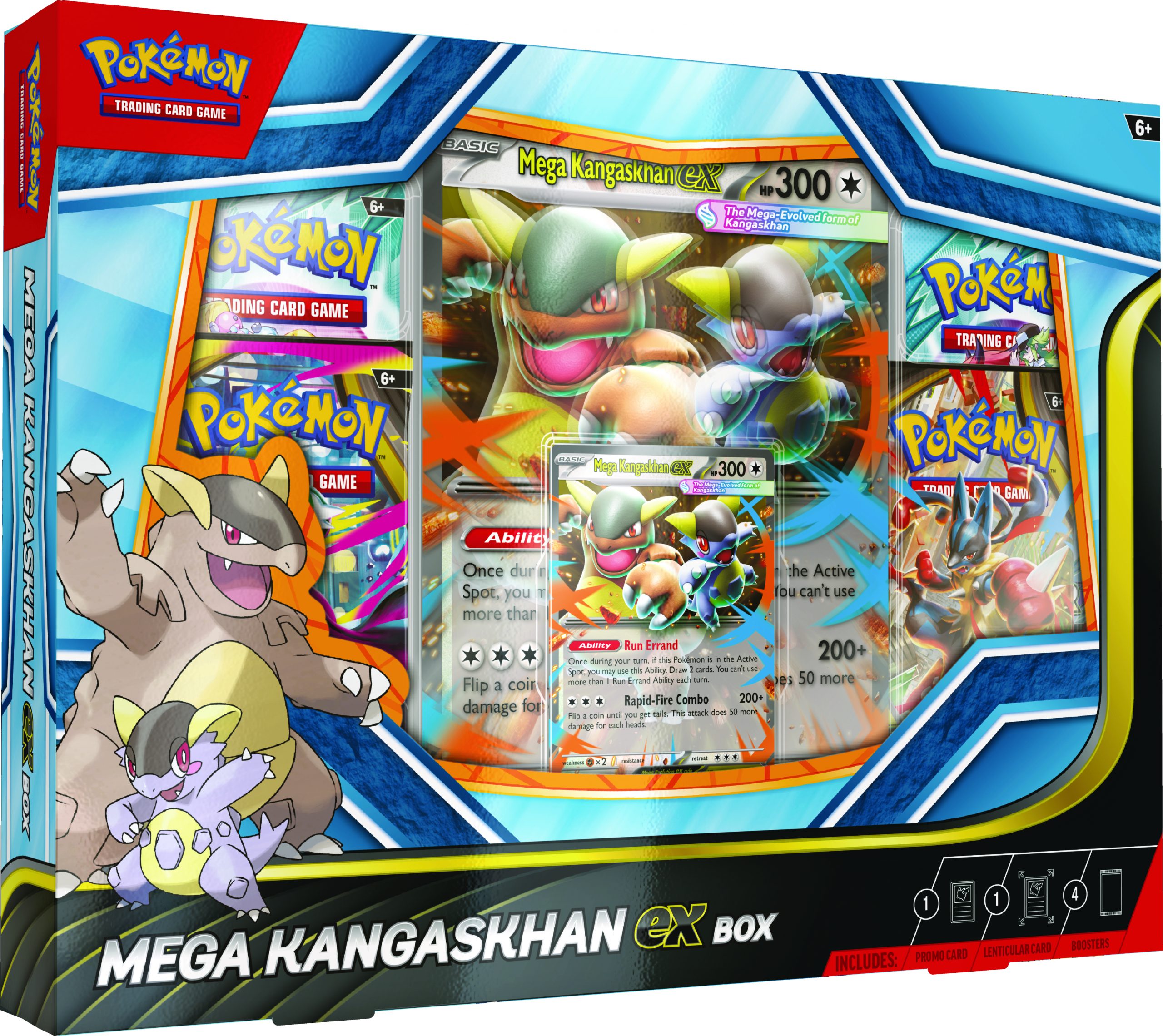 Pokémon TCG Mega Kangaskhan ex Box