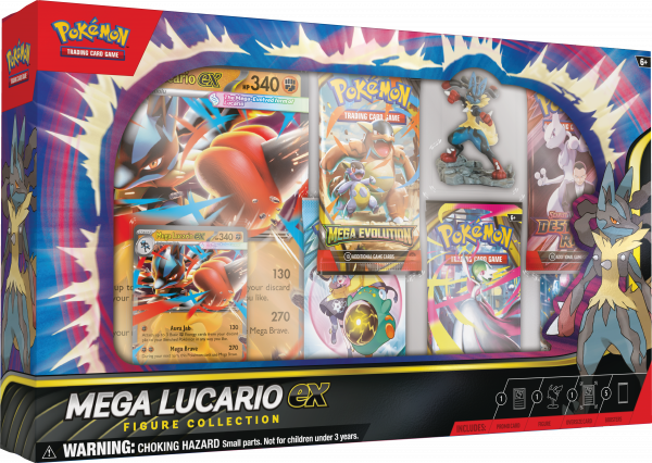 Pokémon TCG: Figure Collection Box - Mega Lucario ex