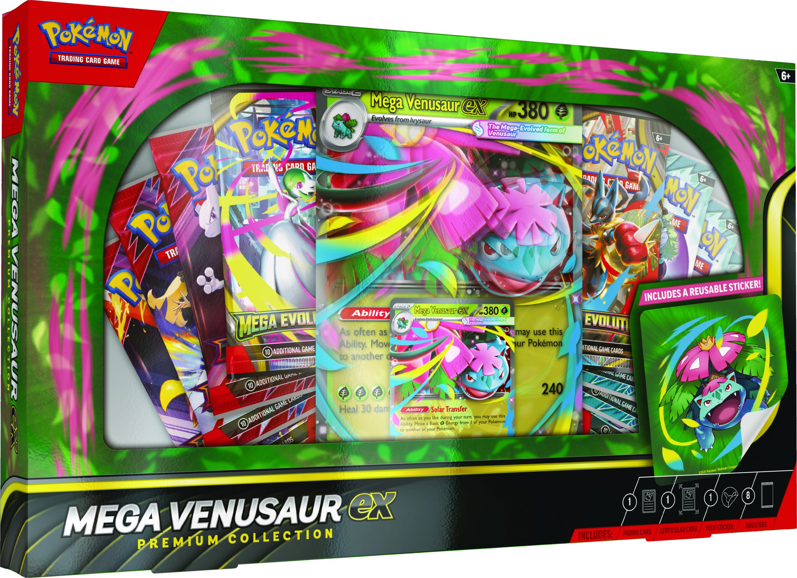 Pokémon TCG: Mega Venusaur Ex Premium Collection