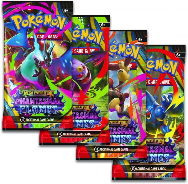 Pokémon TCG Mega Evolution 02: Phantasmal Flames Booster