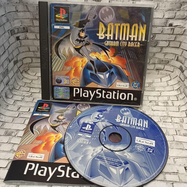Batman Gotham City Racer käytetty (PS1) CIB