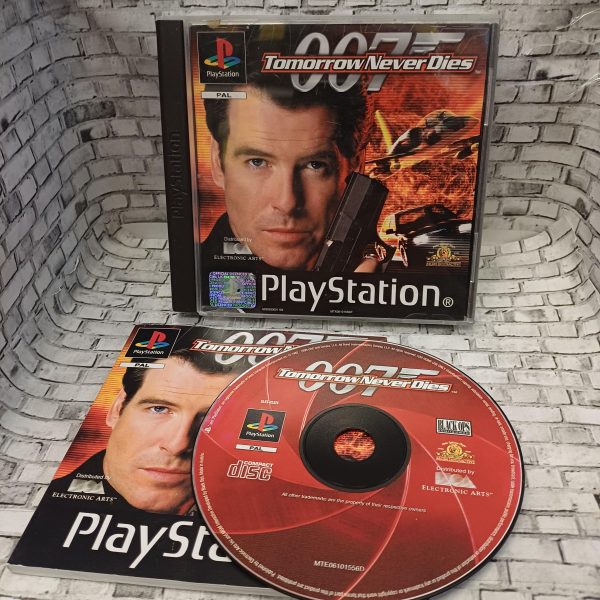 007 Tomorrow Never Dies käytetty (PS1) CIB
