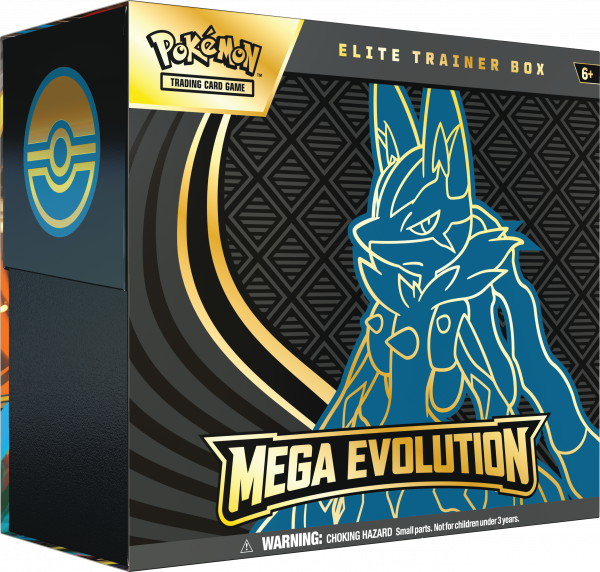 Pokémon TCG Mega Evolution Elite Trainer Box Mega Lucario