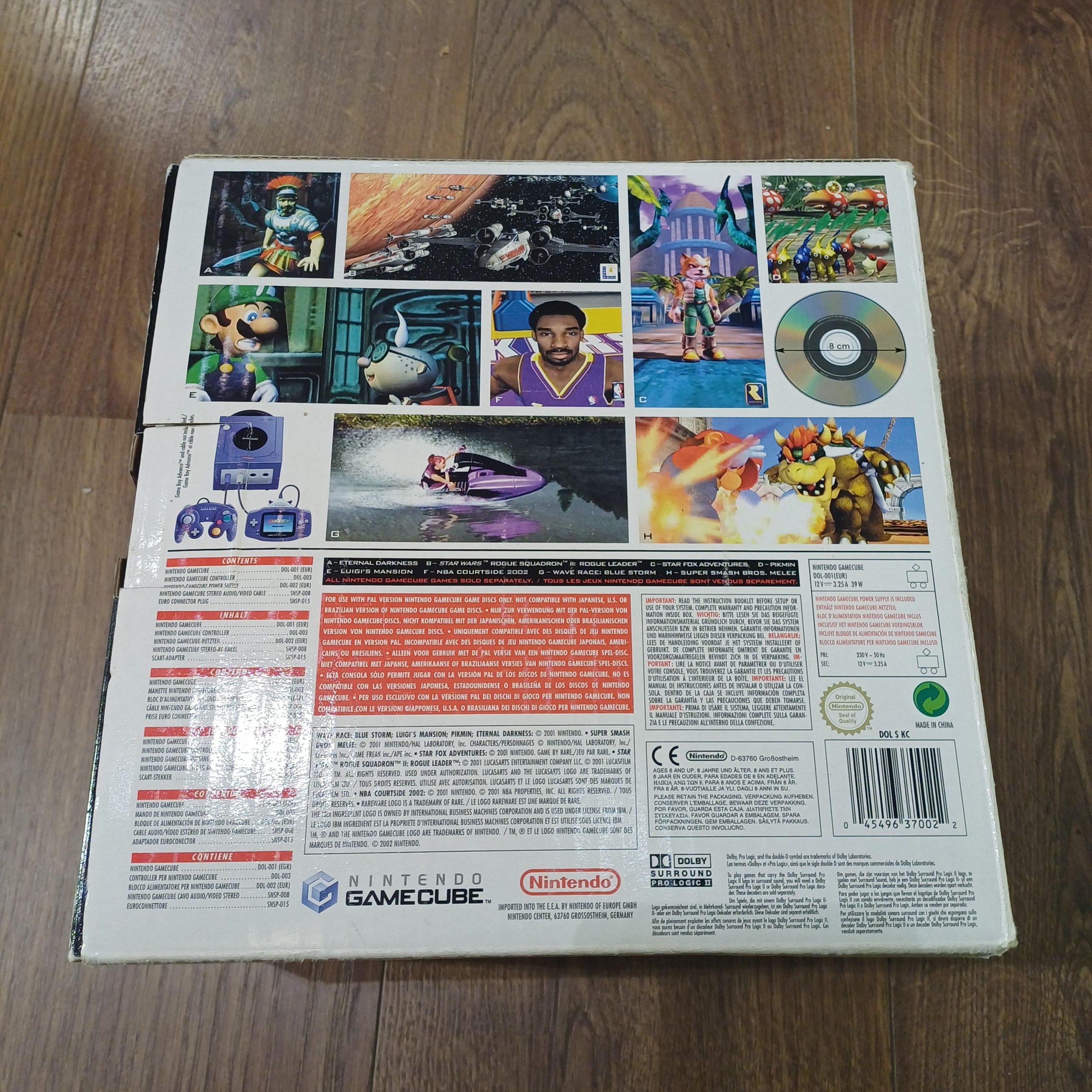 Nintendo GameCube Musta konsoli käytetty "CIB" - Image 3