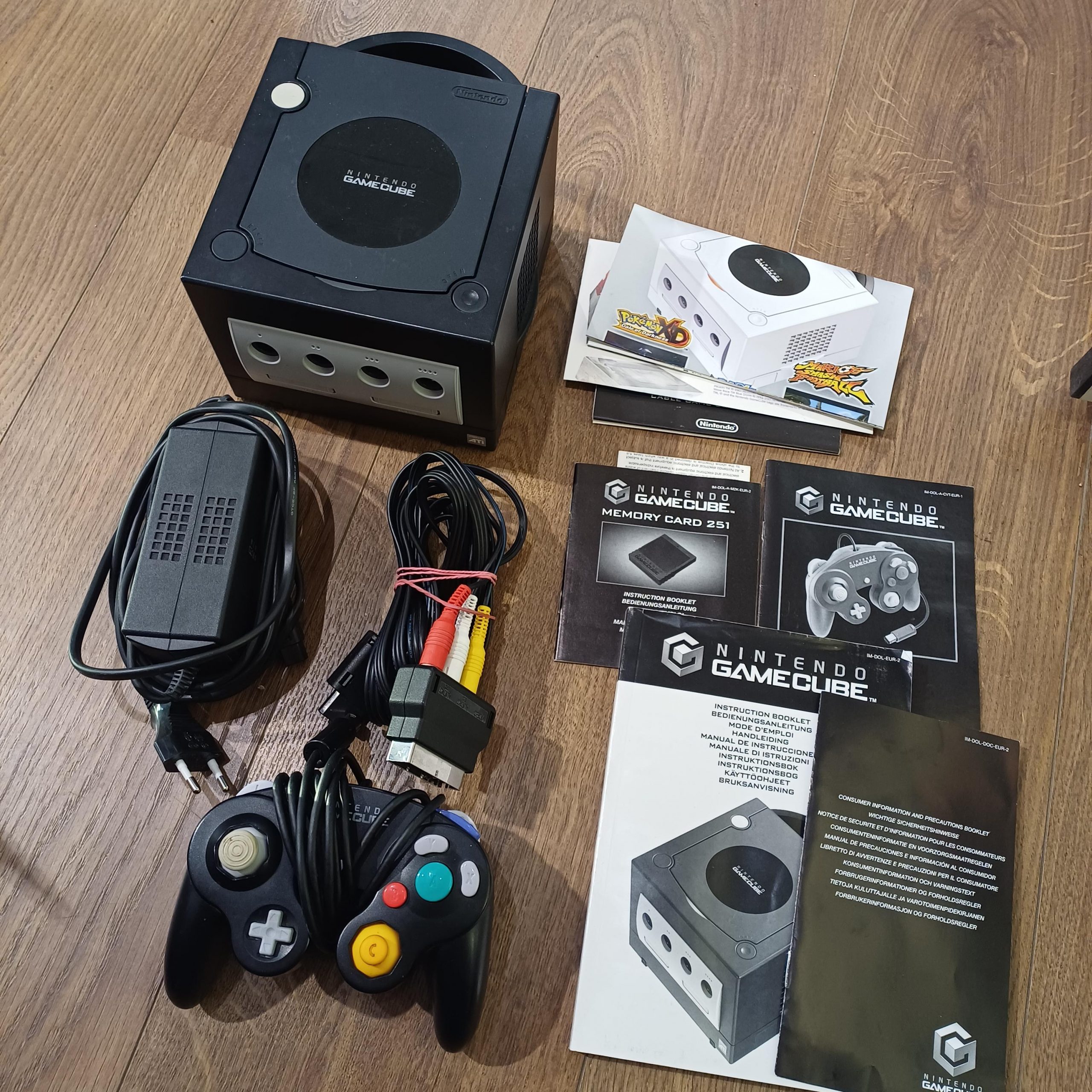 Nintendo GameCube Musta konsoli käytetty "CIB" - Image 2