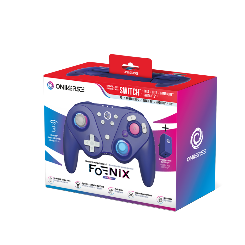 Oniverse Foenix Wireless Controller Violet