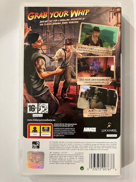 Indiana Jones and the Staff of Kings käytetty (PSP) CIB - Image 2